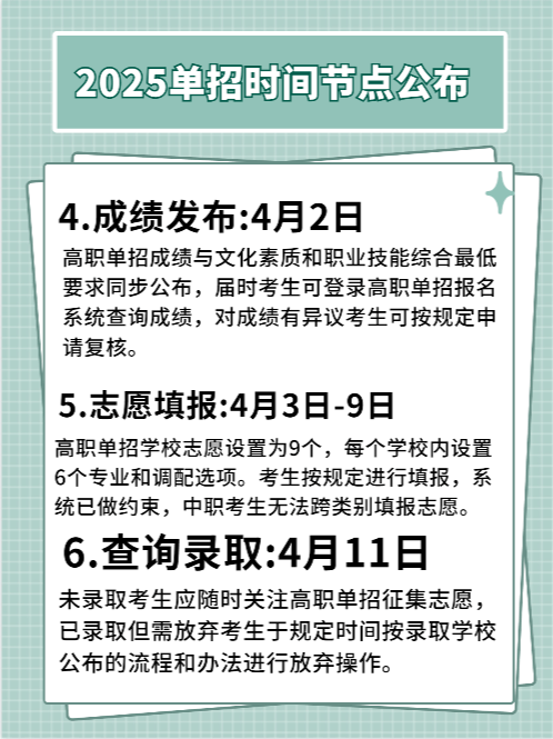 四川高职单招报名、考试、录取具体时间出炉